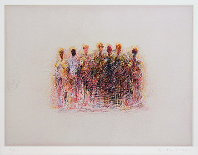 Eckart Print:  Group of Figures (1 pf 4)