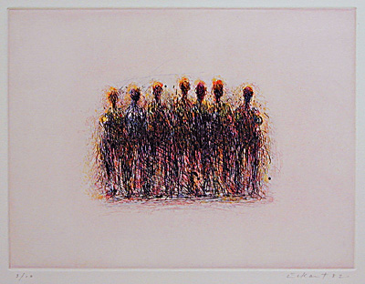 Eckart Print:  Group of Figures (2 of 4)