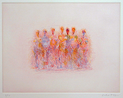 Eckart Print: Group of Figures (4 of 4)