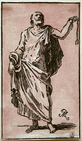 Antonio Maria Zanetti woodcut: An Apostle.